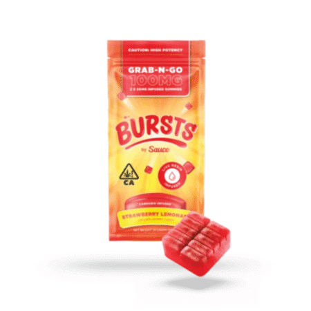 Bursts Grab n Go Infused Gummies