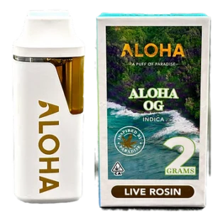 Aloha Live Rosin Disposable- Aloha OG-2g