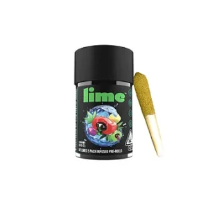 Lime-Lil' Limes-5 pack infused pre-rolls (5 joints)