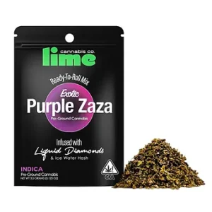 Lime-Purple Zaza- Infused flower 3.5g