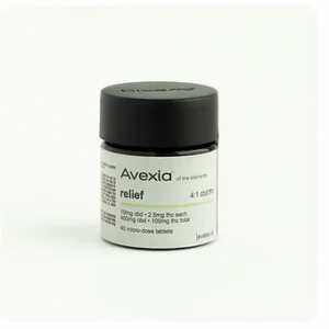 Relief 4:1 CBD:THC Microdose Tablets