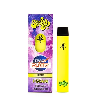 Sticky AF-1g- Space Runtz- Disposable vape